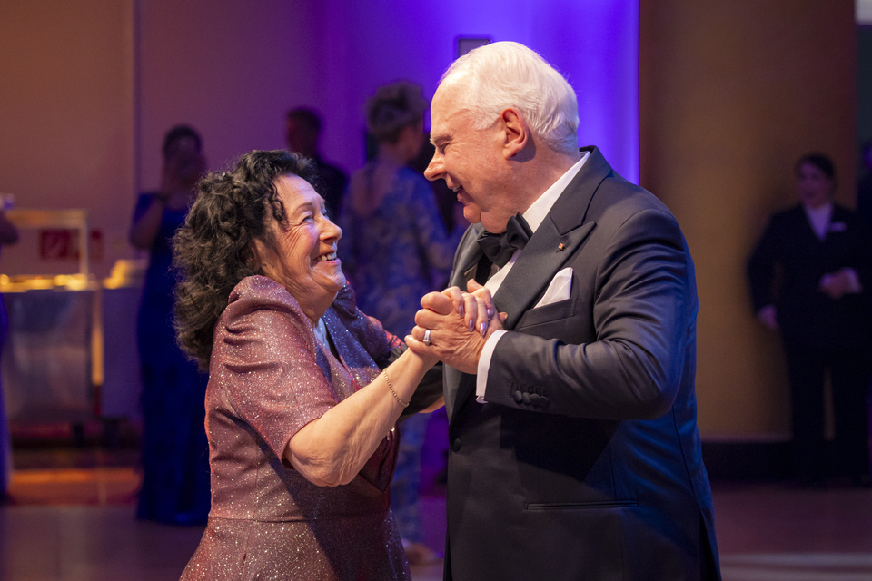 Marianne und Günter Ehnert beim Tanz