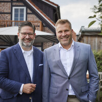 COO Block Gruppe Julian Pfitzner und Geschäftsführer Jens Niemann (re.)