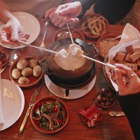 Grand Elysée Hamburg: Winter-Chalet