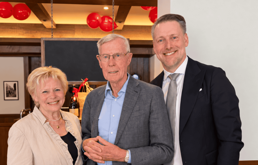 v.l. Bärbel Peter, Eugen Block und Markus Gutendorff