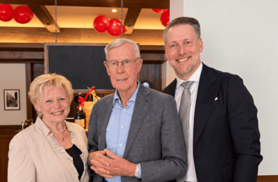 v.l. Bärbel Peter, Eugen Block und Markus Gutendorff v.l. Bärbel Peter, Eugen Block und Markus Gutendorff