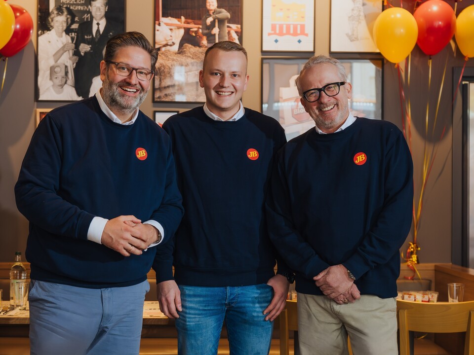 v.l. Julian Pfitzner (COO Block Gruppe), Philip Demand, Sven Freystatzky