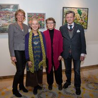 v.l. Christina Block, Sibylle Bross, Meike Lipp und Kunsthistoriker Dr. Thomas Gädeke v.l. Christina Block, Sibylle Bross, Meike Lipp und Kunsthistoriker Dr. Thomas Gädeke