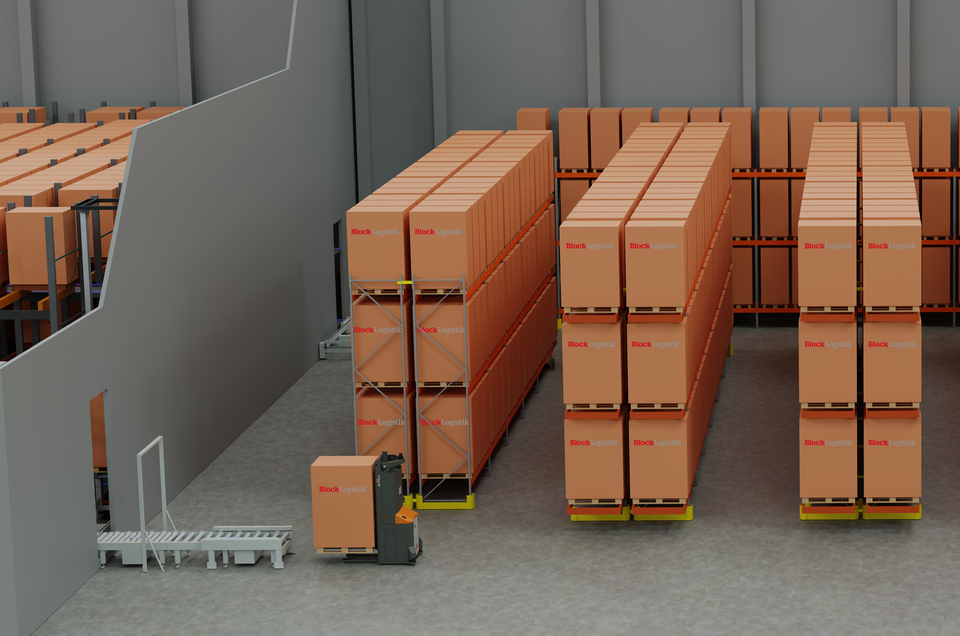 Block Logistik und STILL Tiefkühllager Bild 2