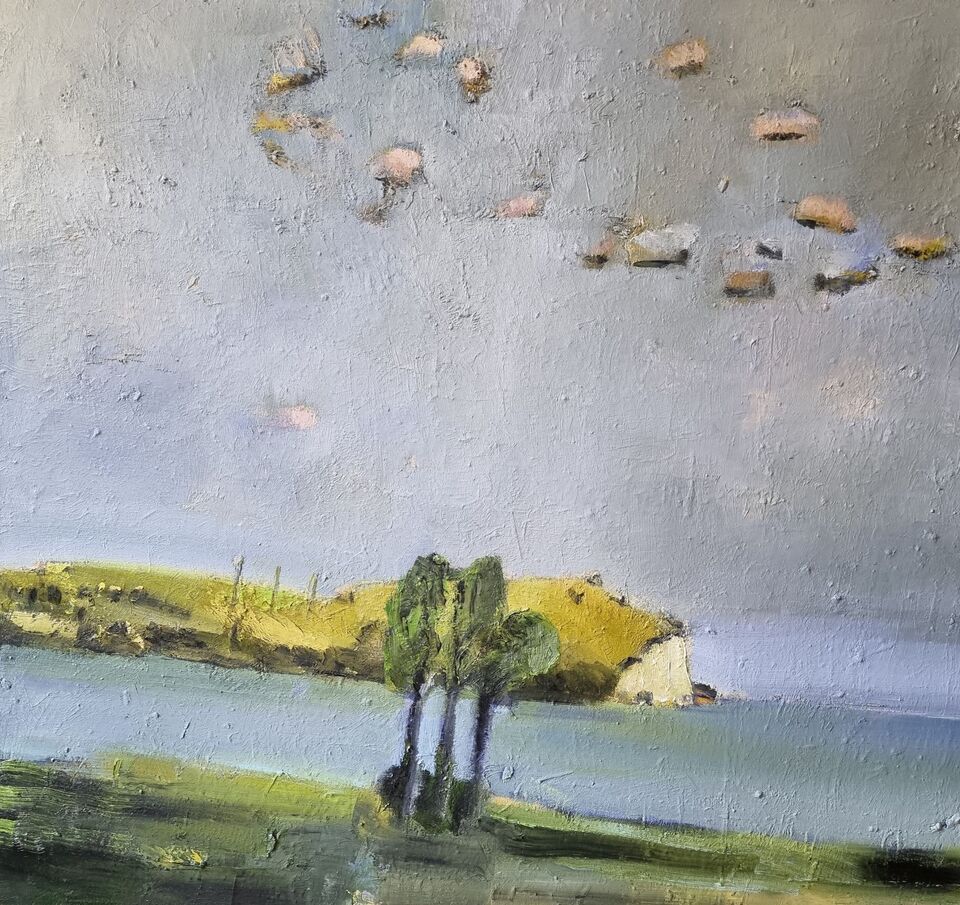 Andreas Homberg, Zickersches Höft, 70x80cm, 2021