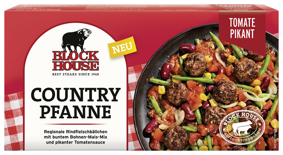 Block House Country Pfanne Tomate pikant