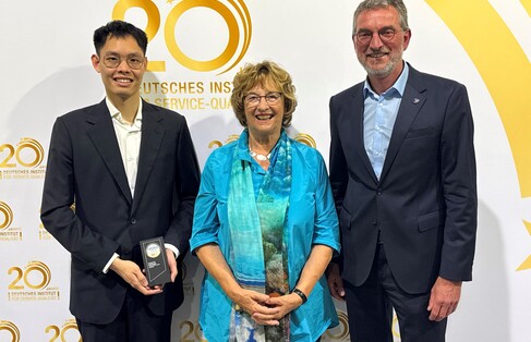 Auszeichnung für die Block Gruppe beim Deutschen Award für Nachhaltigkeitsprojekte 
